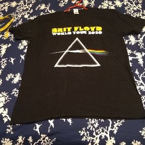 Brit Floyd world tour t-shirt, black, size Large, soft cotton